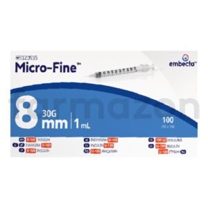 microfine 0.30mm x 8mm 0.5 ml 100'lü (kopya)