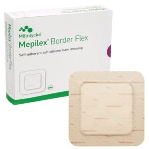 mÖlnlycke health care mepilex border flex (7,5x7,5cm 360 derece esneyebilen yara Örtüsü)